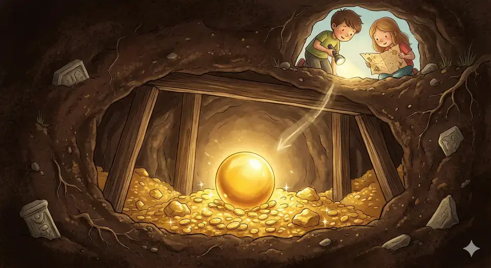 yer altinda sari top